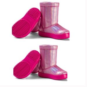 CROCS Children's Candy Pink Boots